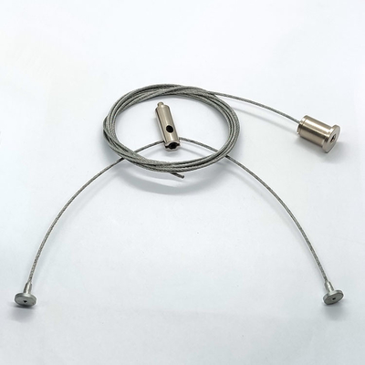 Lichte Opschorting Kit With Adjust Cable Gripper en Roestvrije Draadkabel