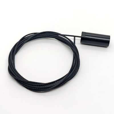 Zwarte Draadopschorting die Kit Self-Locking Wire Gripper Track-Toebehoren voor Verlichting hangen