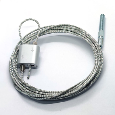 Ijzeropschorting Kit Adjustable Hanging Wire Kit met Van een lus voorziende Tang voor Geleid Comité Licht
