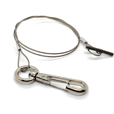 Enige van de de Draadkabel van het Beenroestvrije staal de Installatiepot die Kit With Metal Hook hangt