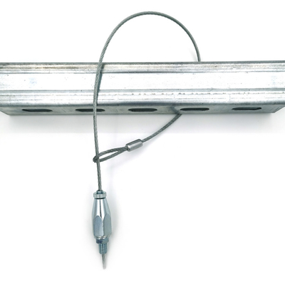 De Opschorting die van de Supportagebevestiging Kit With Stainless Steel Wire-Kabeloogjes en de Hanger van de Tangkabel hangen