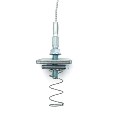 Staalkabel voor Slinger en Urbantrapeze-Kabel Van een lus voorziende Tang voor Supportage-Systemen van de Bevestigings de Autoopschorting
