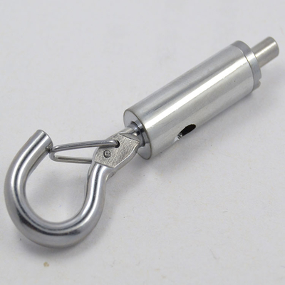 Van de de Draadkabel van de douane de Hangende Montage van de de Klemopschorting Tang van Kit Aircraft Brass Hook Cable voor Beeldschermsysteem