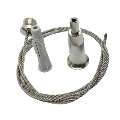 Fabriek aangepast verstelbare kabel grijper voor draad touw ophangingssysteem