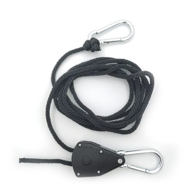 Krachtige touwtjes met een verstelbare ratchet van 1/8&quot;