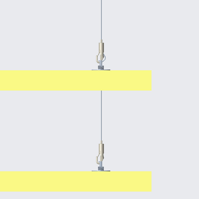 Verbind absorber Anker 40.5 * 37mm van zink legering materiaal met verstelbare draad kit