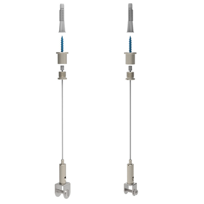 Makkelijk te installeren hoogwaardige draad en kabel jig met LED lichtbron plafondlamp U-klem