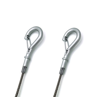 Ophanging Kit voor hangend luidspreker Veiligheid Roestvrij staal kabel Draad touw voor het plafond luidspreker gemonteerd plafond Voeg veiligheid voor hangend licht, slot camera, Diy luidspreker In de hal, bar, tentoonstelling, winkel