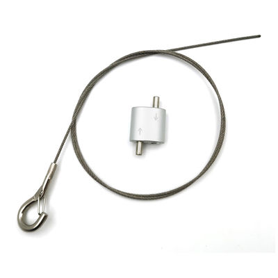 Suspensie kit voor hangend luidspreker Veiligheidsdraad touw met loopende grijper voor plafond luidspreker gemonteerd plafond voor hangend licht slot camera Diy luidspreker In de hal bar expositiewinkel