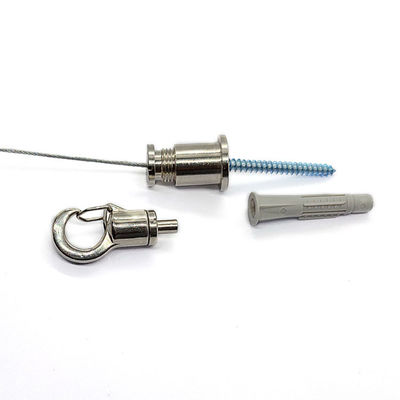 Verstelbare ophangkabelsets met greep voor verlichtingssystemen