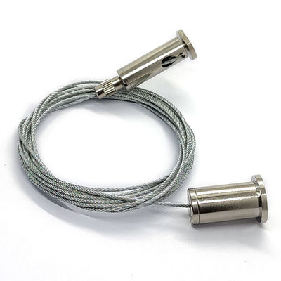 Y-kabelkits van roestvrij staal met grips voor verlichtingsophanging