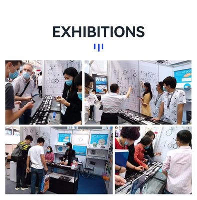 Kits voor het sluiten van kabels van roestvrij staal met haak voor hangdraadsystemen