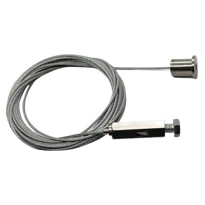 Stainless Steel Cable Gripper Suspension Kit voor verlichtingssystemen