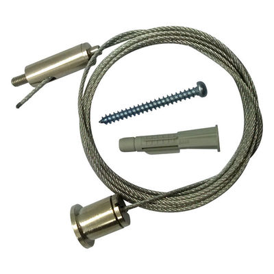 Roestvrijstalen kabelophanging verlichtingskit voor systeemplafond