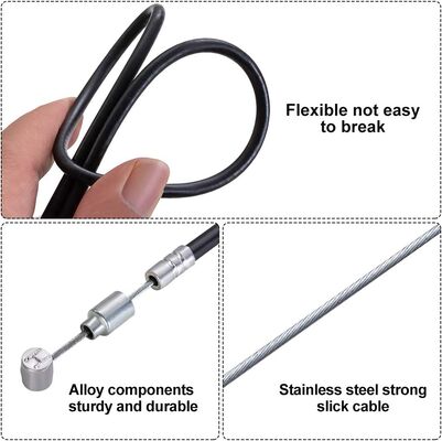 Customizable 1 Pair Front Rear Bike Brake Cable Wire