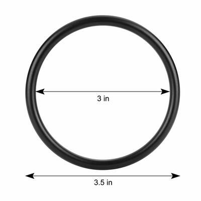 Aluminium Zwarte Anodise Afwerking Ringen Voor Slings