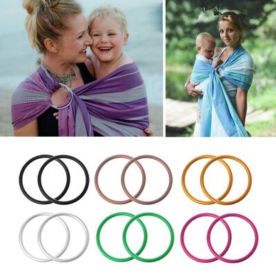 15 kg lichtgewicht Ring Sling Rings voor baby wrap drager