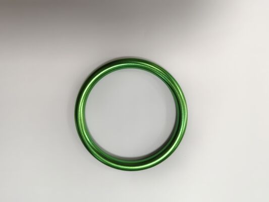 Lichte anodiserende afwerking Groene aluminium sling ring voor comfortabele baby drager
