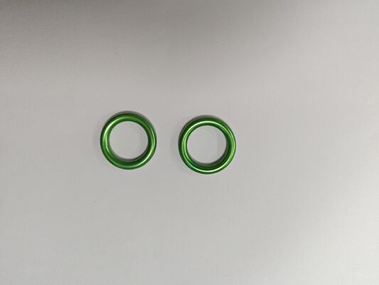 Lichte anodiserende afwerking Groene aluminium sling ring voor comfortabele baby drager