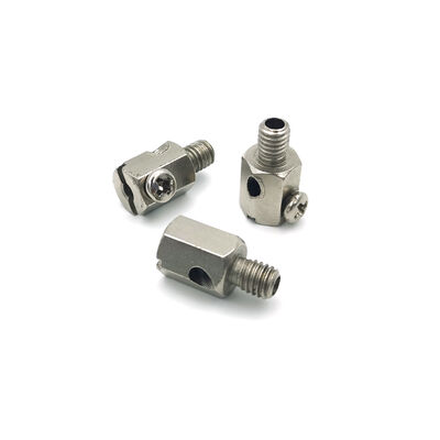 Tweeweg draadlus nikkel kabelklem koperen kabelklem staalkabel slotklemmen