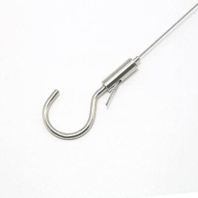 Hoogwaardige Messing Kabelklem Verstelbare Ophanghaak Hardware Fitting Plafond Ophangsysteem Licht Bord Hangende Klem