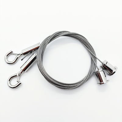 Factory Wholesale LED Panel Light Suspension Lighting Kits Wire Hanging Quickly Adjustable Hook Gripper