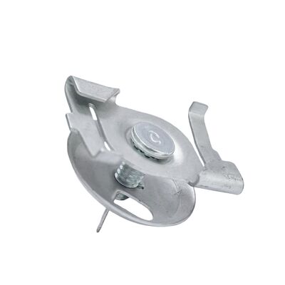 T-balk plafondclip veerstaal clip voor led-paneel lichtrailverlichting installatie op verlaagd plafondarmatuur