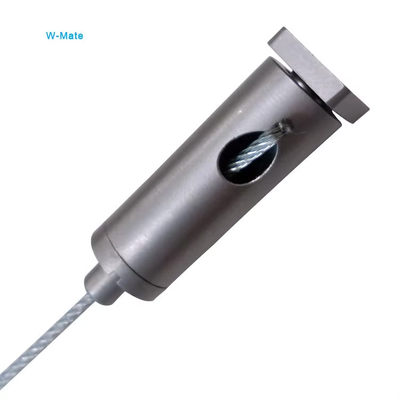 Gepersonaliseerd ontwerp verstelbaar vliegtuig 8 mm koperen kabelclip draad ophangingssysteem