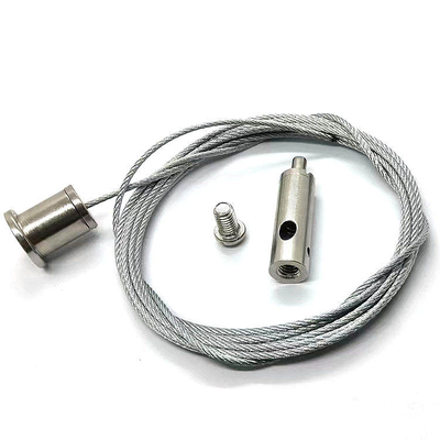 Wholesale Adjustable Brass Suspension Kit with Copper Cable Gripper Wire Rope Clip for LED Lights