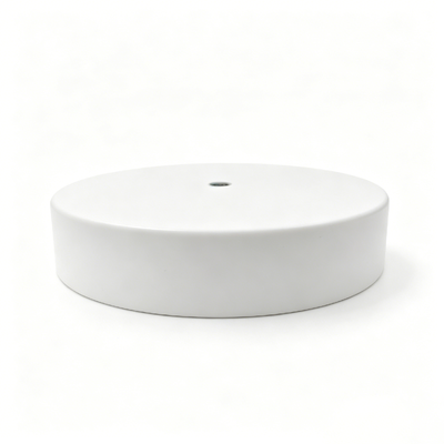 Matte White Round Ceiling Canopy Chandelier Pendant Lamp Mount Disc Hardware Assembly Accessory Contemporary Hanging Lighting