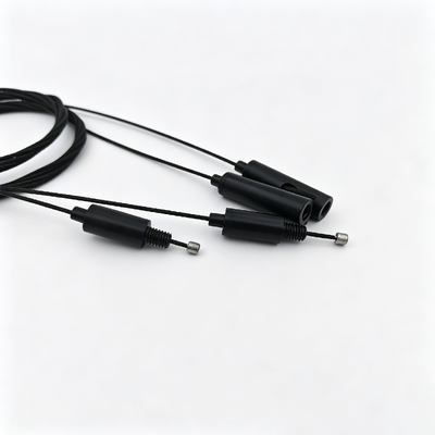 OEM Custom Zwart Verstelbare Kabel Gripper Draadtouw Hangende Hardware Kit Indoor Plafondlamp Suspension Fitting Accessory