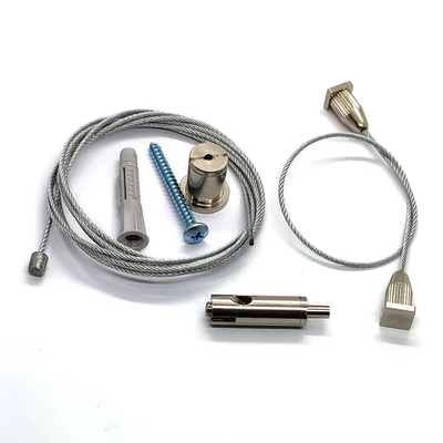 Custom Led Lamp Hardware Plafondverlichting Hangende draden Kleine kabelgrijper Accessoire voor binnenpaneel lichtmontage