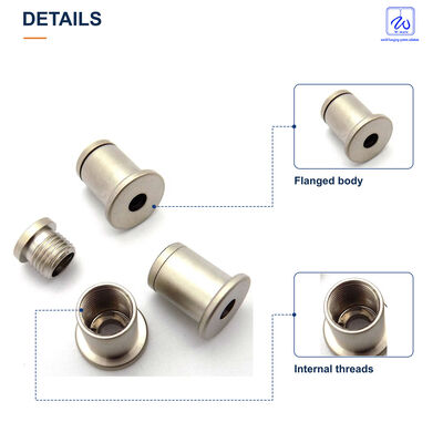 Flanged Cable Fitting with Threaded Cap
