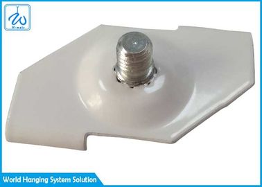 Witte hangplafondclip T-balkclip voor het bevestigen van spoorverlichting