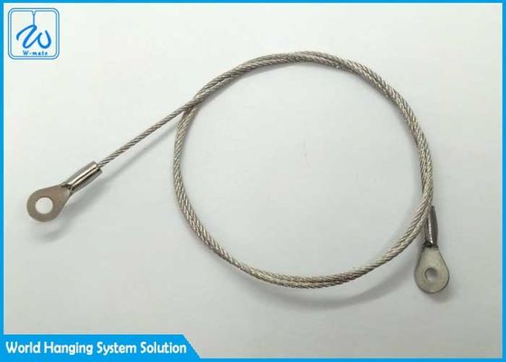 Nylon Met een laag bedekte Kabel van de Roestvrij staaldraad 2.5mm voor Opschortingssystemen