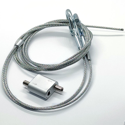 De van een lus voorziende van de de Tangenopschorting van de Kabelregelaar Centrale Hangende Montage van Kit Steel Wire Cable Gripper