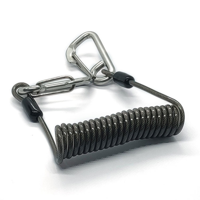 De Bescherming van Lanyard With Carabiner For Fall van de hulpmiddelveiligheid
