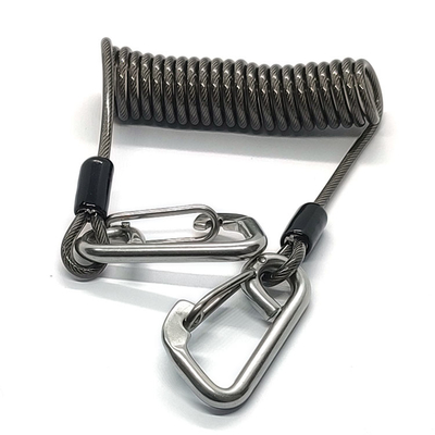 De Bescherming van Lanyard With Carabiner For Fall van de hulpmiddelveiligheid