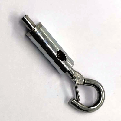 Van de de Draadkabel van de douane de Hangende Montage van de de Klemopschorting Tang van Kit Aircraft Brass Hook Cable voor Beeldschermsysteem