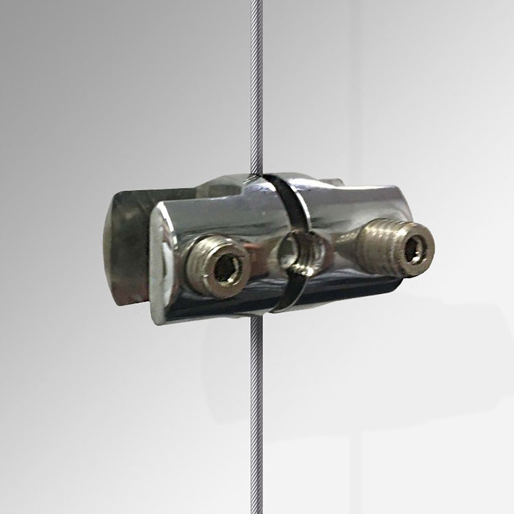 Het kader steunt van de het Afstand houdenmontage van het Glasmessing Kleinhandels de Muurbeeldschermsystemen voor 6mm Staaf
