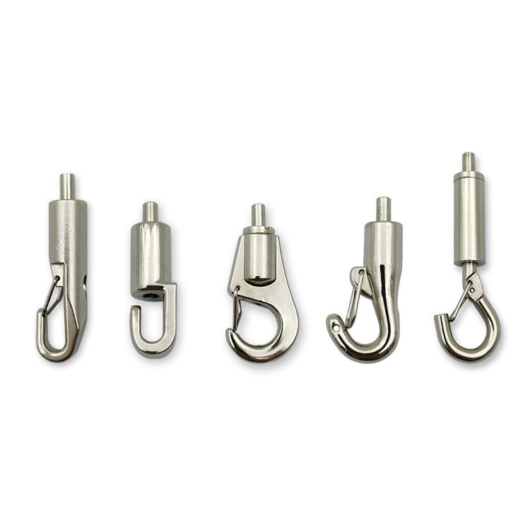 Messing roestvrijstalen draad Snap Hook kabel hangend systeem voor akoestische plafond baffle