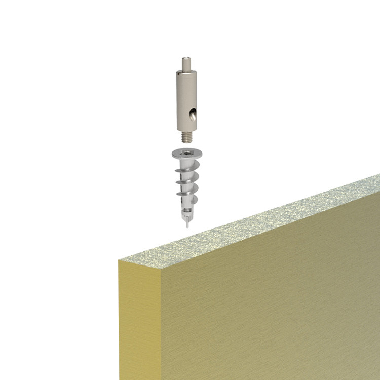 Verwijderingskit Zinklegeringsverbinding Absorberend anker voor wandgeluidsplaatdraad