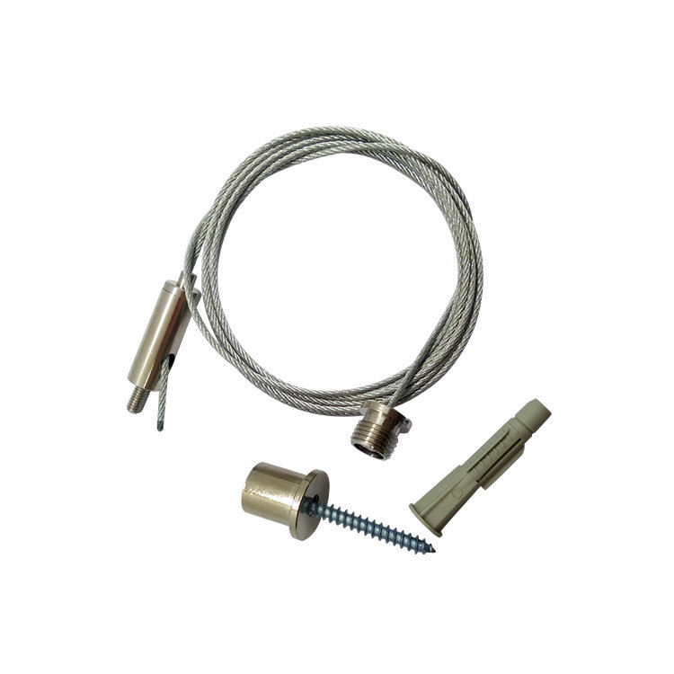 Roestvrijstalen kabelophanging verlichtingskit voor systeemplafond