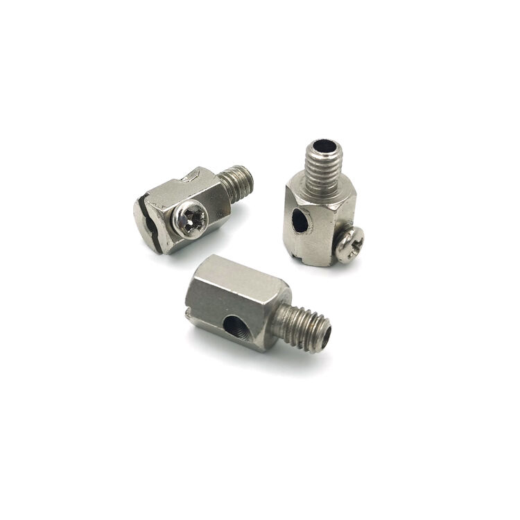 Tweeweg draadlus nikkel kabelklem koperen kabelklem staalkabel slotklemmen