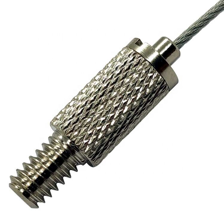 OEM Groothandel G450 Kabel Toggle Draadhouder Gripper Roest Fade Bestendig Muurbevestiging Metalen Clip Touwslot Kits