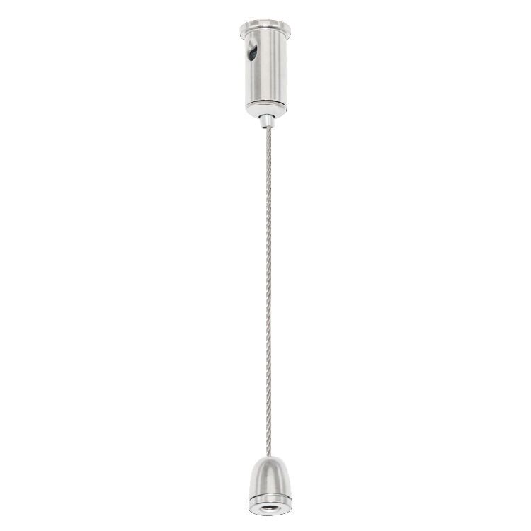 Fabriek direct Groothandel Draadtouw Kabel Gripper Lamp Hanging Hardware Verstelbare stalen bevestiging Veiligheid Lifting Accessory