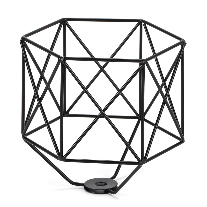Hanglampenkap Metaaldraad Lampbeschermkooi voor decoratie Draadkooischermen