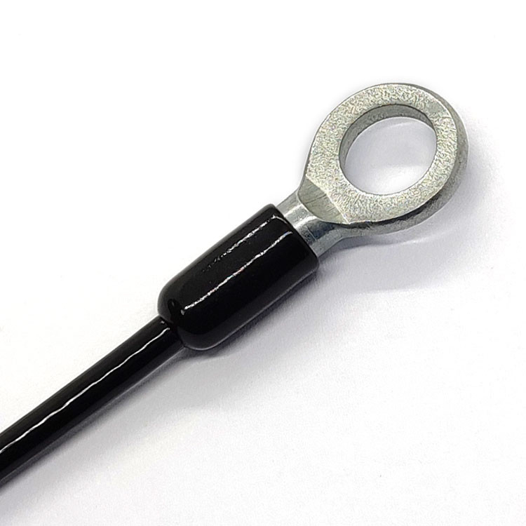 Gegalvaniseerd Staalpvc bedekte de Slinger van de Draadkabel met Onverwachte Haak en Oogjes voor de Draad van de Veiligheidshanger met een laag