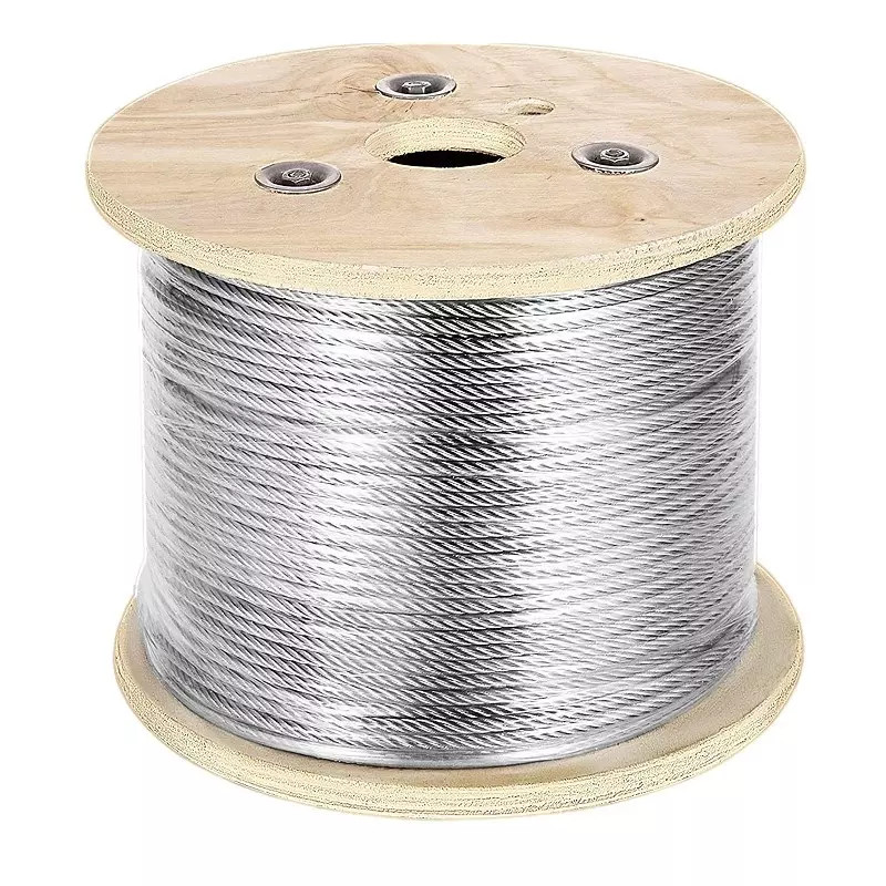 Geïsoleerde mechanische draadgrijper kabel hangend stalen draad touw voor led licht