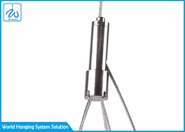 Opgeschorte 12mm 7x19 3 Hangers van de Las de Regelbare Kabel